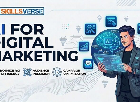 AI For digital marketing image